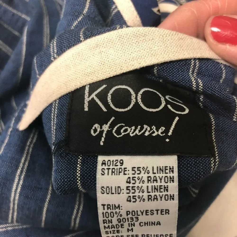 Koos
Of Course Reversible Linen Jacket - Picture 5 of 8